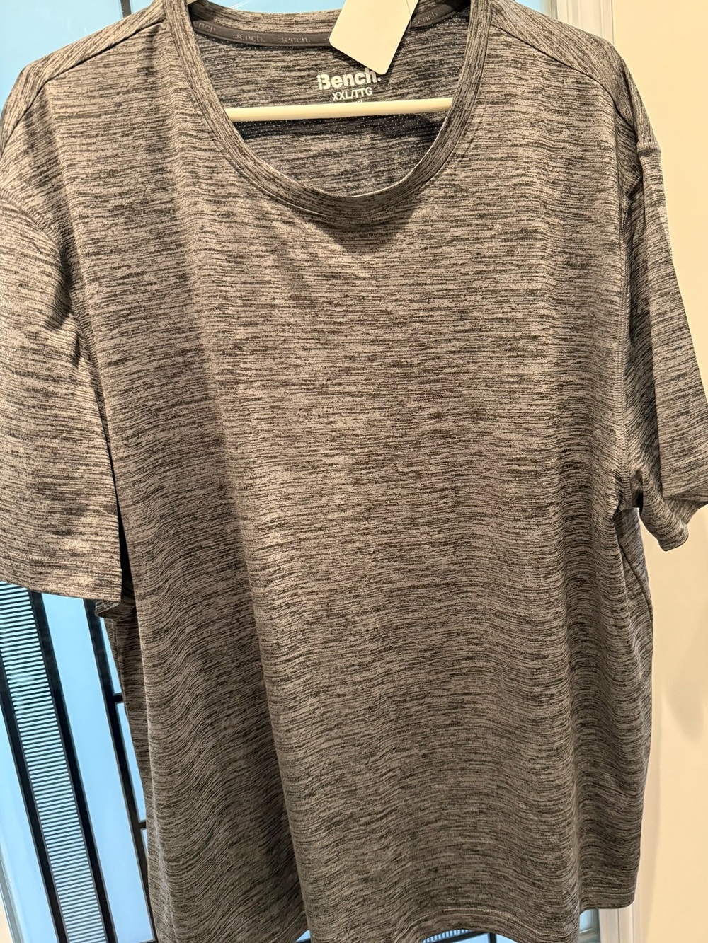 Bench Men's Gray Heather Short Sleeve Crew Tee
